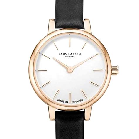 楽天市場LARS LARSEN ラースラーセン LLARSEN エルラーセン 電池式クォーツ 腕時計 WH145GW GBLL8