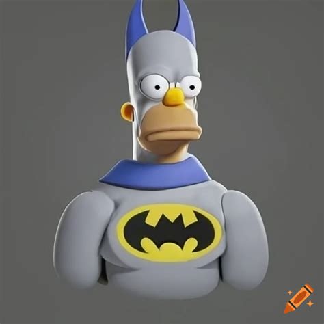 Homer Simpson As Batman