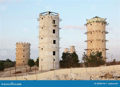 The Bird Towers In Qatar Stock Photo Image Of Structure 38480196