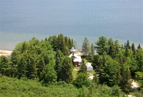 Sand Point Lighthouse In Baraga Mi United States Lighthouse Reviews