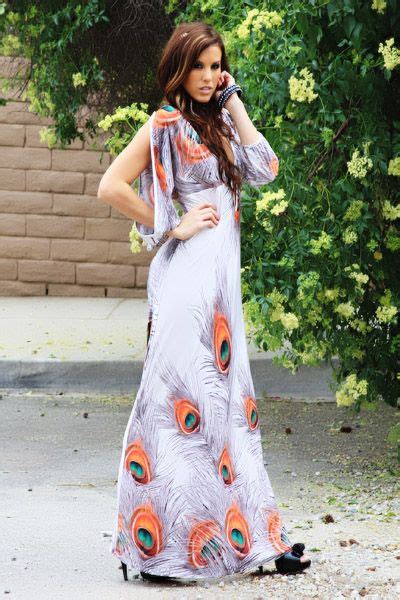 maxi dresses with sleeves loving the peacock feathers maxi dress dressy dresses stylish