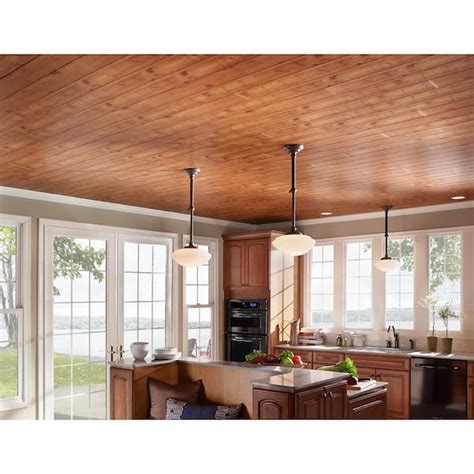 Armstrong Woodhaven Whitewashed Ceiling Planks Shelly Lighting