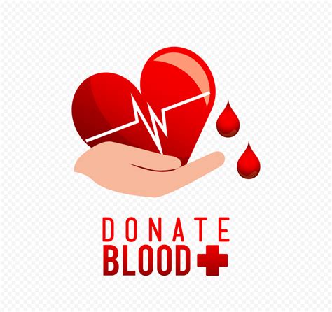 Blood Donate Illustration Design Sign Logo Png Citypng