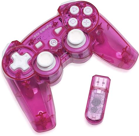 Pdp Rock Candy Wireless Controller Pink Playstation 3 Wireless