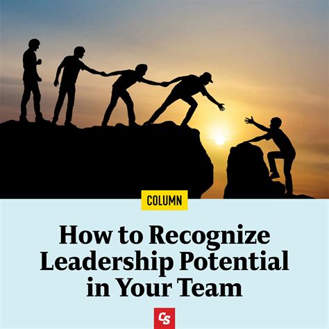 How To Recognize Leadership Potential In Your Team Wellness Industry