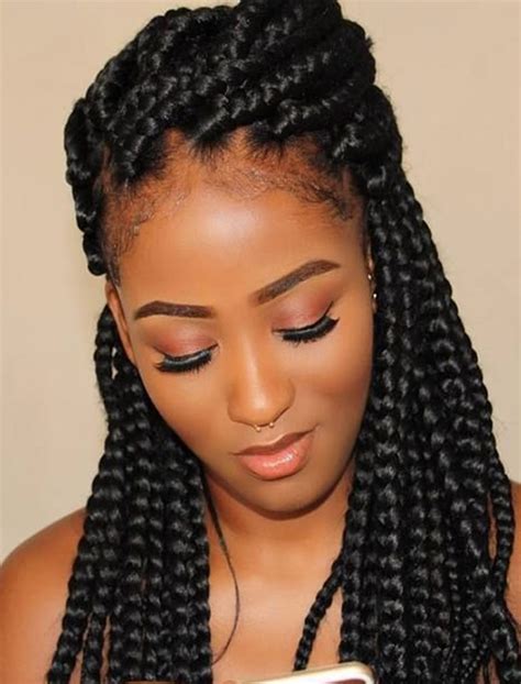 Cornrow braids hairstyles for black women. 100+ Amazing Braided hairstyles 2019-2020: the most ...