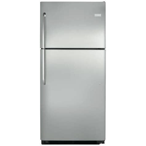 Frigidaire 20 Cu Ft Top Freezer Refrigerator In Stainless Steel
