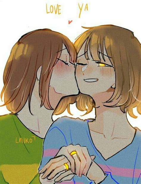 Pin On Chara And Frisk