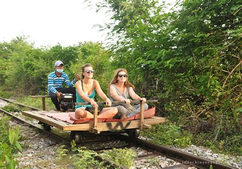 Bamboo Train In Battambang Cambodia The One And Only On Earth