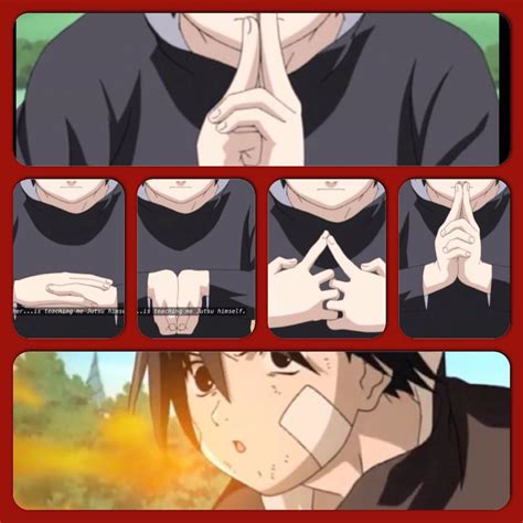 Uchiha Clan Sasuke Fire Jutsu Hand Signs