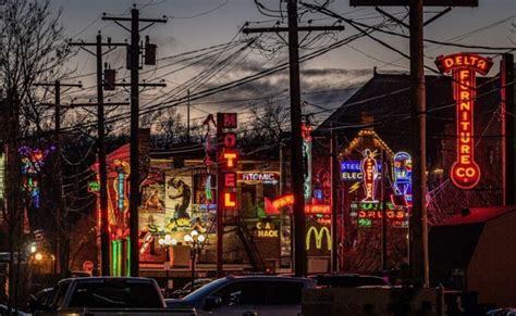 Located In Pueblo The Aptly Named Pueblo Neon Alley Is One Of The Few