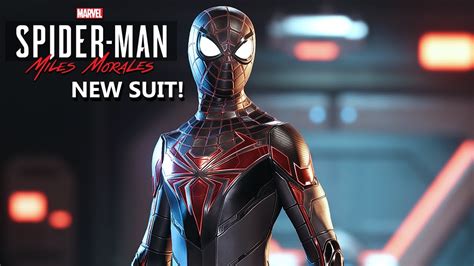 New Suit In Spider Man Miles Morales Advanced Tech Suit Ps5