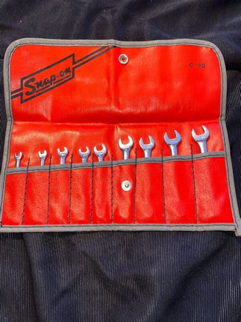 Snap On Tools Mini Combination Wrench Set C 90 Antique Price Guide