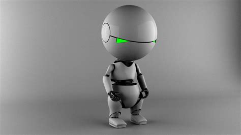 Marvin Android Paranoid 3d Model