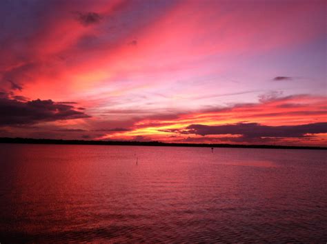 Tampa Bay Sunset Sunset Tampa Bay Outdoor