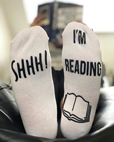 I love you akasia tv3 from the story shhh. 'Shhh I'm Reading' Funny Ankle Socks - Great Gift For ...