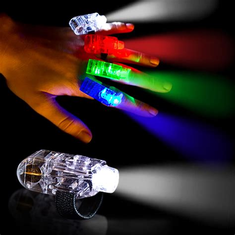 Led Finger Lights Glow And Light Up Novelties Products Under 100