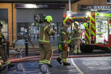 London Fire Breaks Out At Asda As 60 Firefighters Tackle Blaze Metro