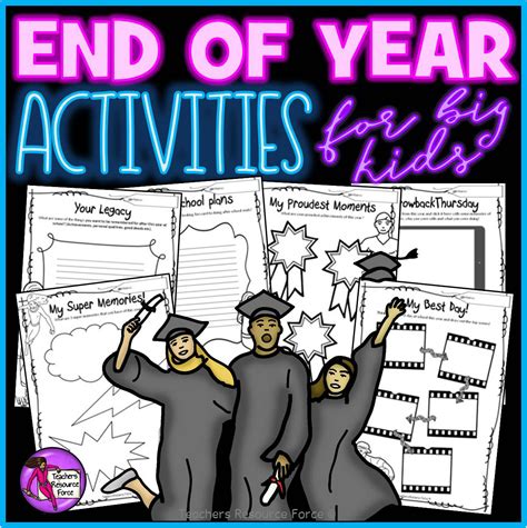 End Of The Year Activities For Teens