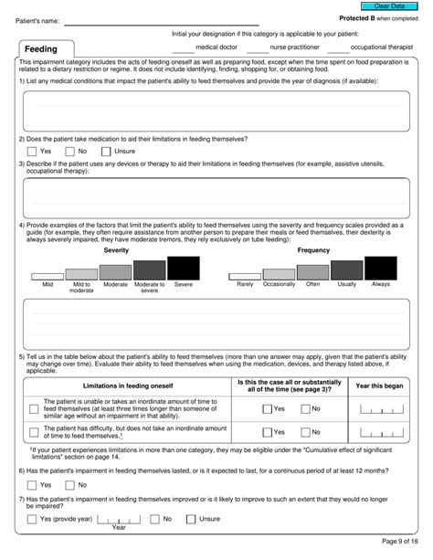 Form T2201 Download Fillable Pdf Or Fill Online Disability Tax Credit