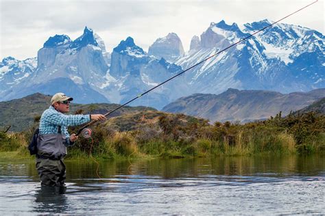 Fly Fishing In Patagonia In Peru