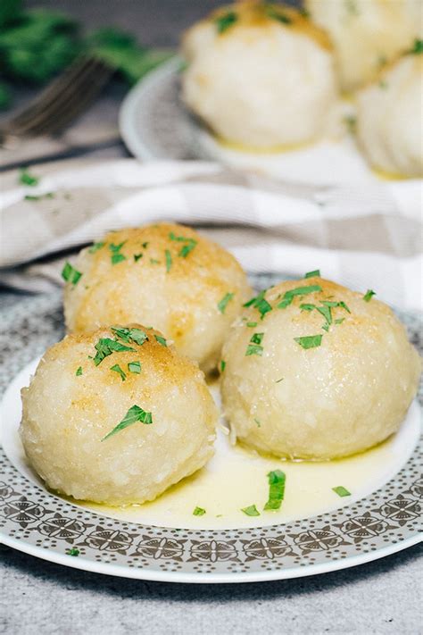 German Potato Dumplings Balls Kartoffelkloesse