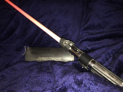 Star Wars Darth Vader Force Fx Lightsaber Functional Master Replicas