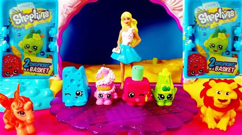 New Shopkins Shopping Basket Season 1 And Kinder Surprise Eggs With