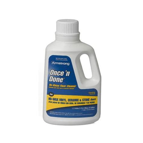 Armstrong 330124 Once N Done Concentrated Floor Cleaner 32 Oz