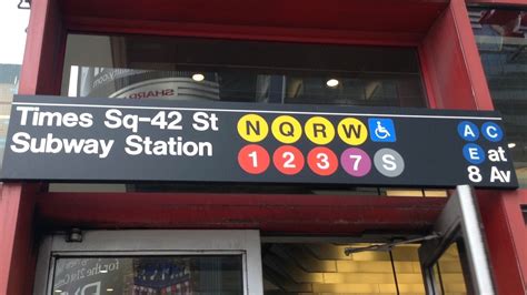 Mta Nyc Subway 1 2 3 5 7 N Q R W Shuttle Trains