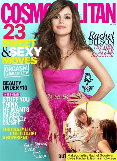 Rachel Bilson In ‘cosmopolitan — Cover Girl Rocks A Sexy Smokey Eye