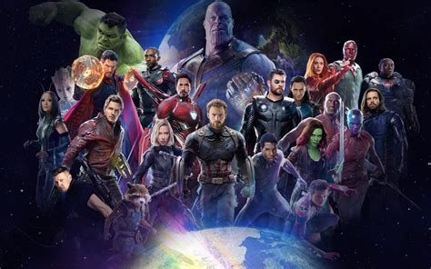 1680x1050 Resolution Avengers Infinity War 2018 All Characters Fan