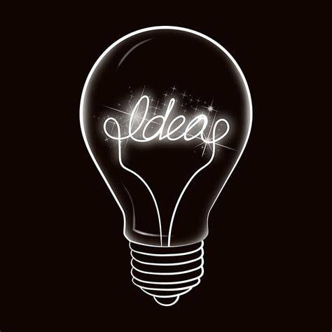 Idea Light Bulb Idea Bulb Post Light Bulb Enlightenment Incidence
