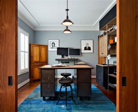 17 Phenomenal Industrial Home Office Design Ideas Modern Industrial