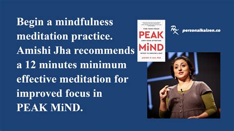 Amishi Jha Minutes For Effective Meditation Personal Kaizen