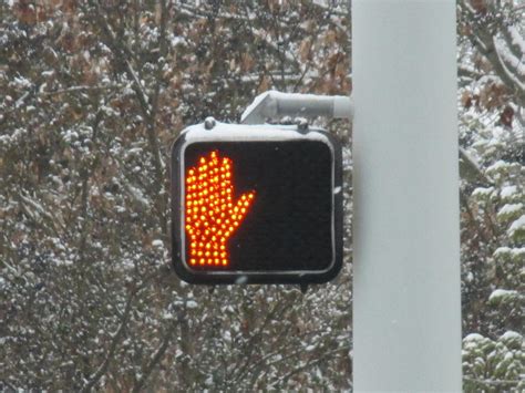Snowy Icc Pedestrian Signal By 2001 Acsiren On Deviantart
