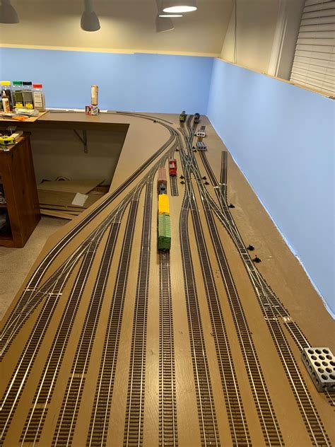Johns 10x14 Ho Scale Layout Model Railroad Layouts Plansmodel