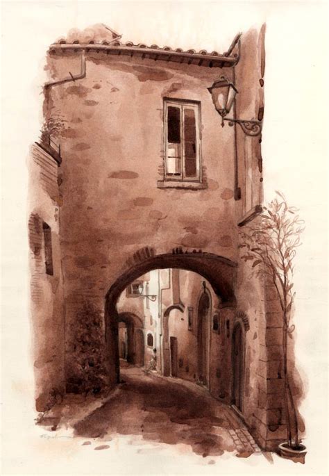 Amelia Arch Drawings Of Italy Urban Sketchers Art Central Urban