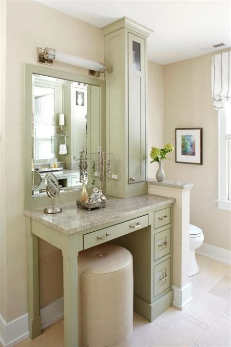 A custom vanity is a vanity that is made for your home from milled lumber and the countertop of your choice. Image result for custom made bathroom vanities with makeup ...