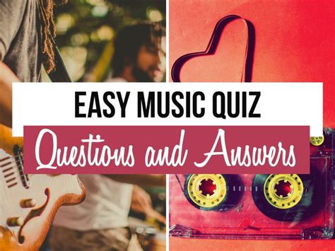 50 Easy Music Quiz Questions And Answers Quiz Trivia Games