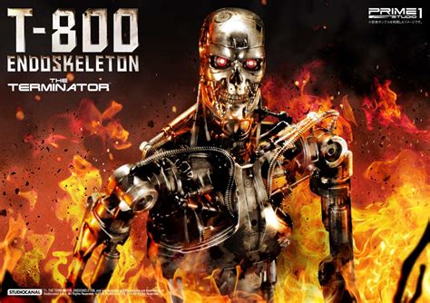 The Terminator T 800 Endoskeleton Ex Version Di Prime 1 Studio In