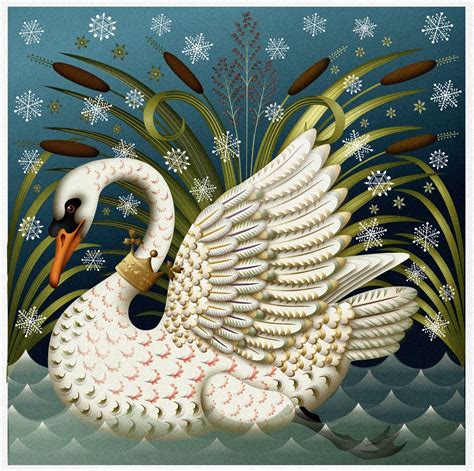 Swan Illustration By Philippa Shanks Swans Art Swan Painting Swan