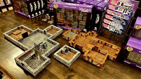 Wizkids Warlock Tiles Stairs And Ladders Review Youtube