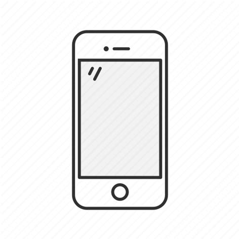 Apple Iphone Iphone 4 Smartphone White Iphone Icon Download On