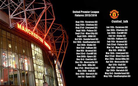 Treat yourself and your family or clients to the ultimate matchday experience which. Fixtures Man Utd | Room Ornament