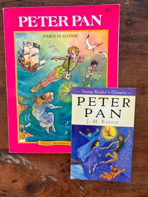 Peter Pan By J M Barrie Young Readers Classic And Peter Etsy