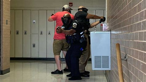 Local School Districts Hold Active Shooter Drills With Law Enforcement