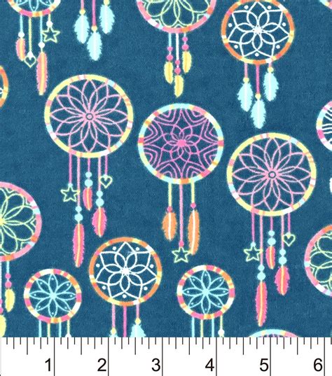 Multi Color Dreamcatcher Snuggle Flannel Fabric Joann Flannel
