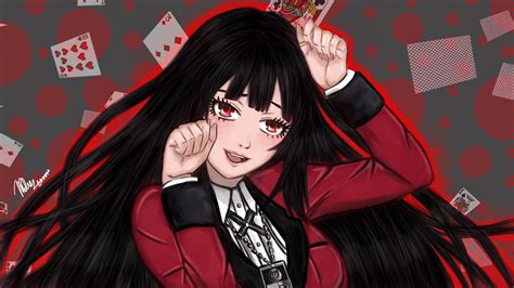 Drawing Jabami Yumeko On Behance