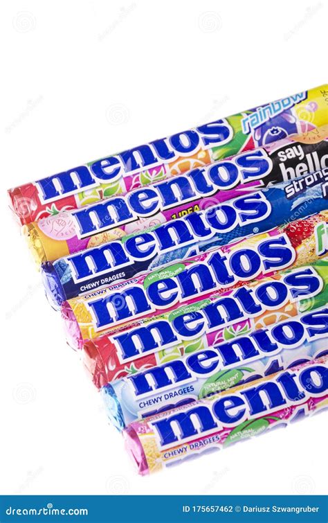 Mentos Fruit Chewy Dragees Editorial Photo 82519275